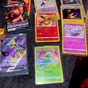 Pokémon cards celebi or Inquire on any